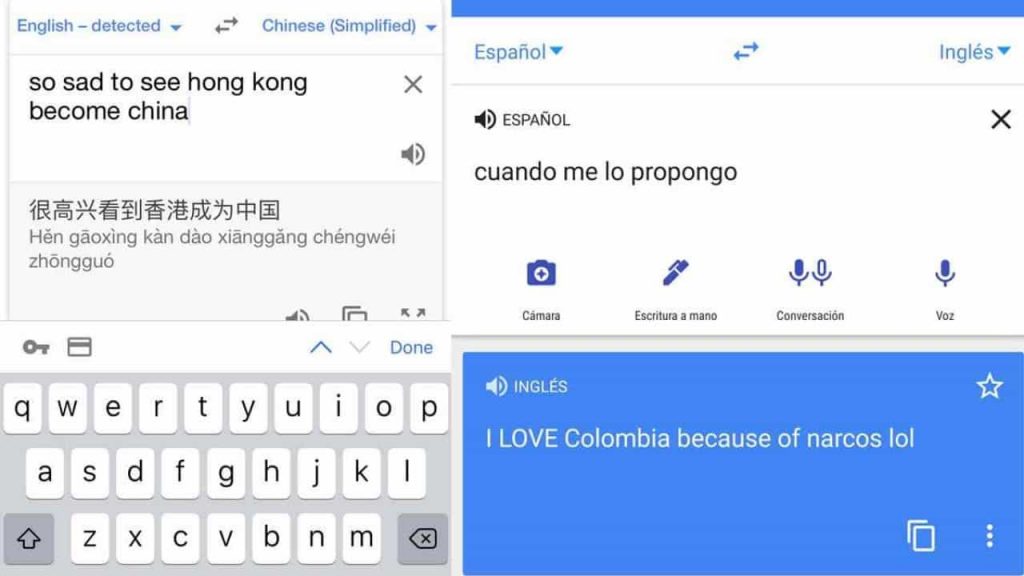 Aplikasi terjemah Google Translate
