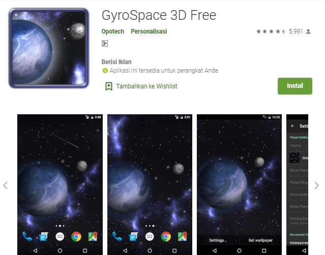 GyroSpace 3D Free