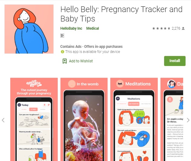 Hello Belly Pregnancy Tracker