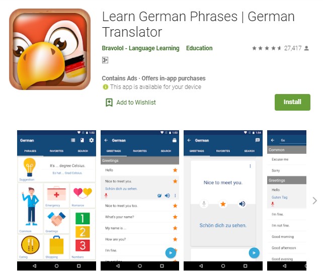 Learn German Phrases
