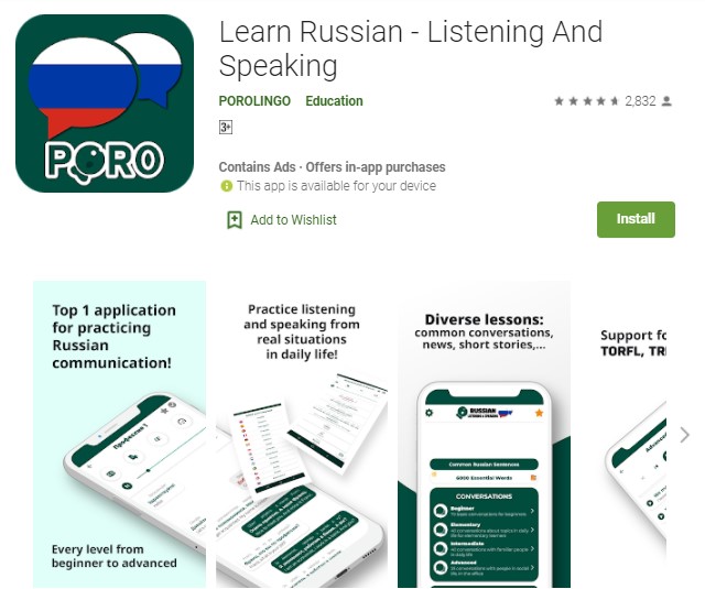 Learn Russian – Listening And Speaking