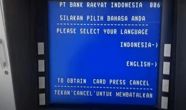 Cara Daftar SMS Banking BRI Melalui ATM