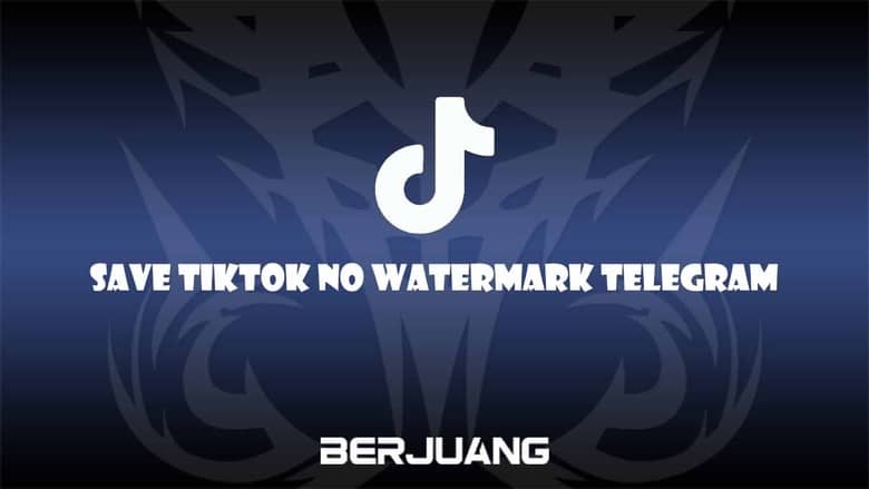 Save Tiktok No Watermark Telegram
