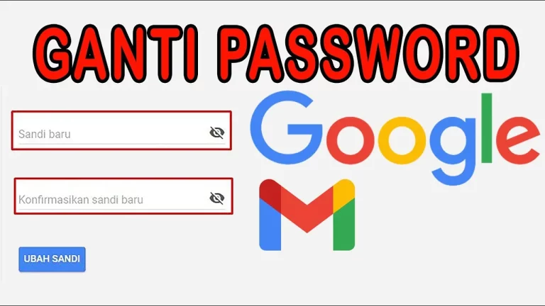 Cara Ganti Sandi Gmail